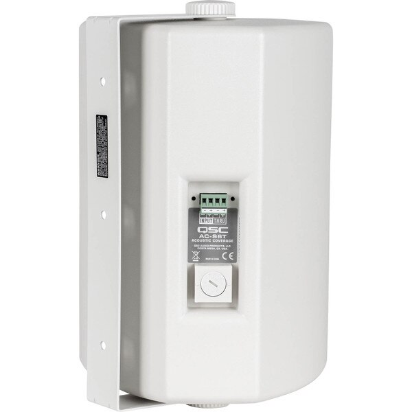 Main product image for QSC AC-S6T 6-1/2" Two-Way Surface Mount Speaker Pair - White245-6942